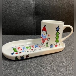 Christmas set mug and plate from ciroa